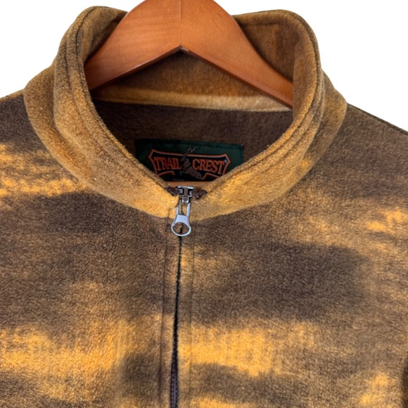 Trail Crest Men's 360 Horse Print Full Zip Fleece Jacket Sz 2XL - Picture 7 of 10